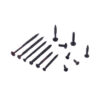 Black self-tapping screw series