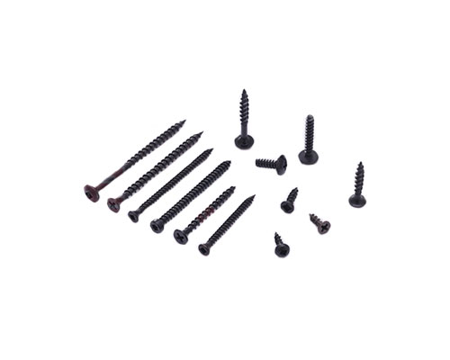 Black self-tapping screw series