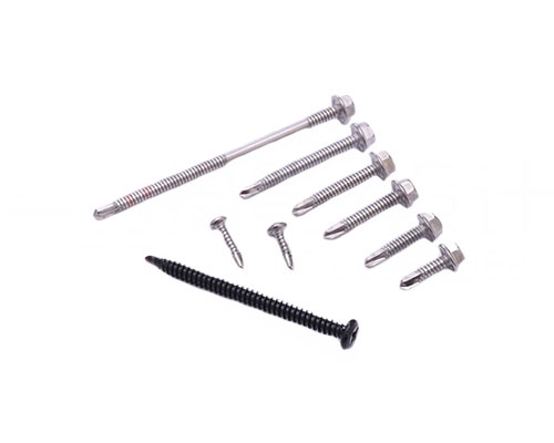 Hexagonal head self-drilling screws